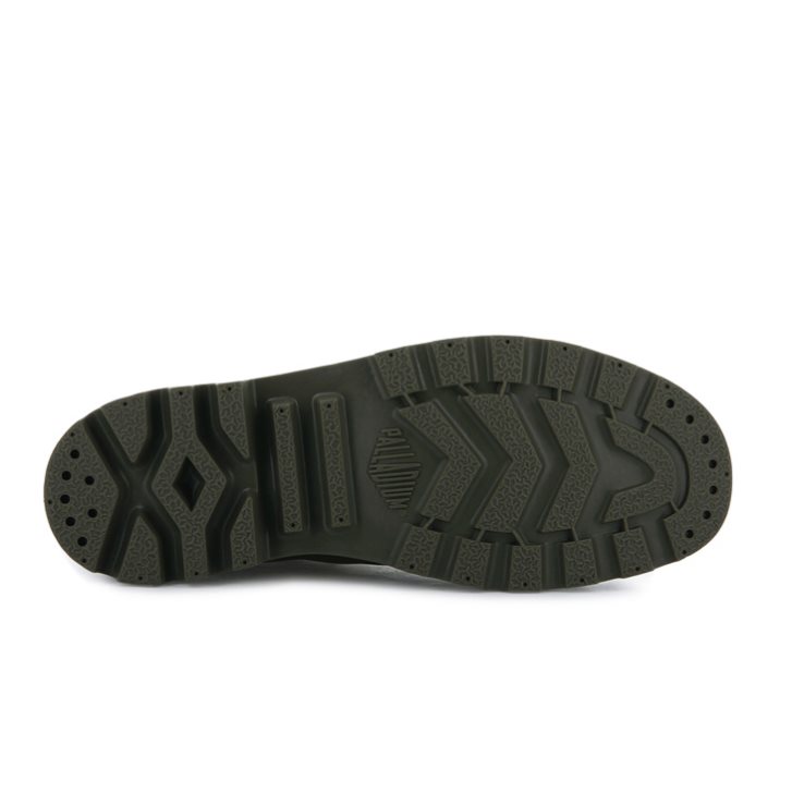 Pánské Boty Palladium Pampa Hi Future Olivy Zelené | CZ YVM-95I